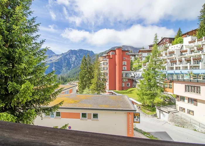 Padrun 8 -weisshornbahn-arosa Zentrum-top Lage Apartmán Arosa